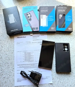 Samsung Galaxy S24 Ultra 256 GB Farbe Titan Grau mit Originalverpackung 