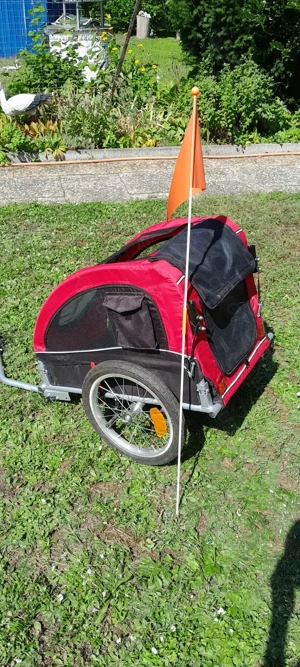 Fahrradanhänger für Hunde