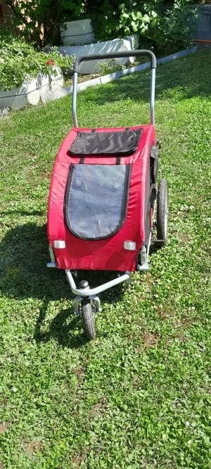 Fahrradanhänger für Hunde Bild 1