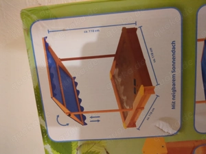 Sandkasten mit Dach und Eisdiele NEU originalverpackt