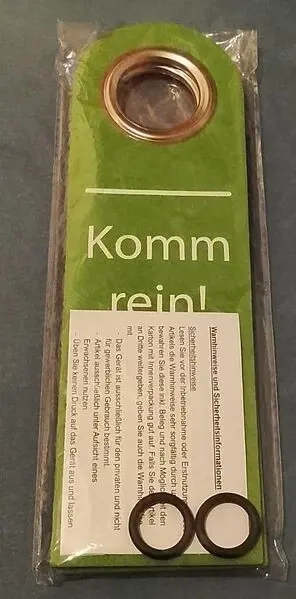 2 Stück HHM komm rein Schild bitte nicht stören Schild