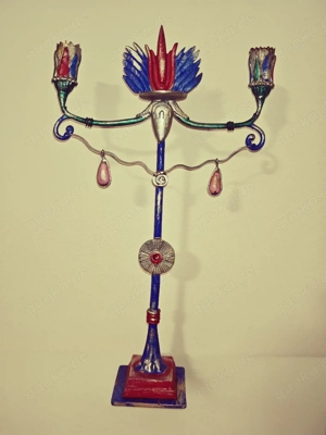 Pierre Casenove,,Aria" Girandole - 2-flammig, 48 cm