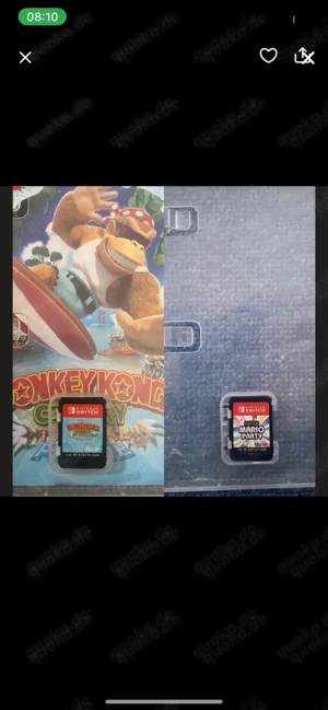 Zwei Nintendo Switch Spiele