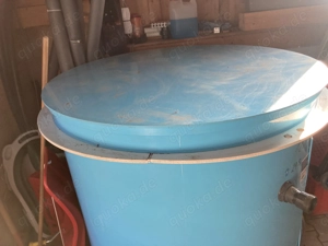 Technikschacht Pool sandfilter salz elektrolyse und uv mit 4 sacken salz granulat