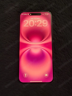 Apple iPhone 16 pink wie neue iphone 16 smartphone mit Akku : 100% plus 128GB 