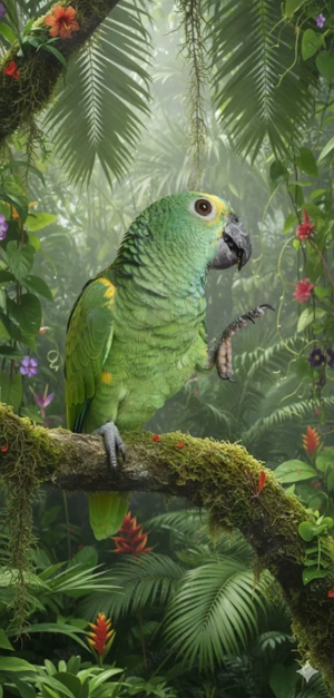 Blaustirnamazone Hahn 