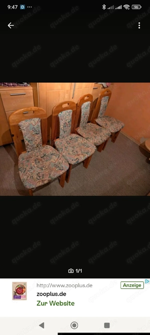 Esszimmer Stühle abzugeben 