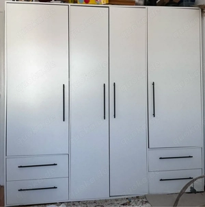 Kleiderschrank Schrank Weiß