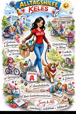 biete putzhilfe, alltagshilfe, Haushaltshilfe und Betreuung an 