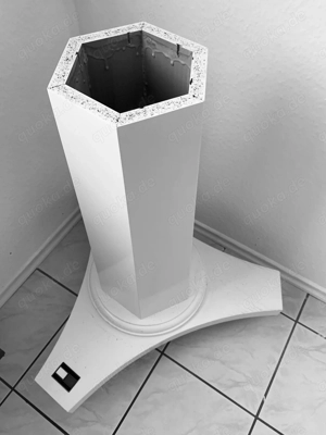 Großer Massiver Tisch Weiß 