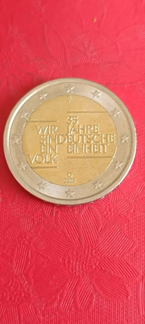 2 Euro 2025 35 Jahre wie  sinddeutsch  Einheiten
