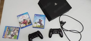Playstation 4 Pro + 2 Controller+3 Spielen 