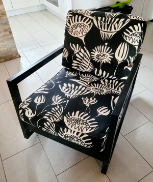 IKEA-Schaukelsessel Lillberg, schwarz