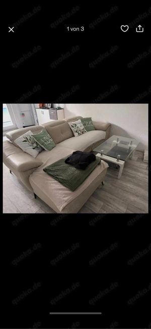 Primo Ecksofa  Eva" mit elektrischen Relaxfunktion - Top Zustand