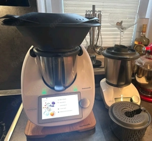 Thermomix TM6 + Thermomix Friend + NEUES Messer + Holz-Gleitbrett