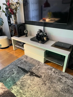 TV Board weiß lackiert 