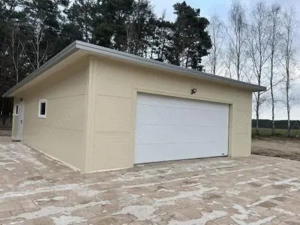 Individuelle Fertiggaragen aus Sandwichplatten. Lieferung & Montage in DE & AT. 8x6