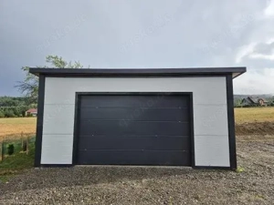 Individuelle Fertiggaragen aus Sandwichplatten. Lieferung & Montage in DE & AT. 7x7