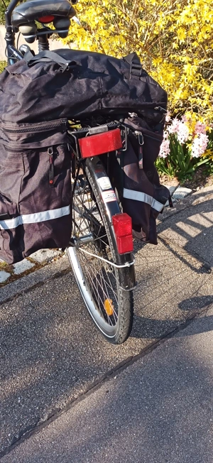 Satteltaschen für mehrtägige Radtouren 