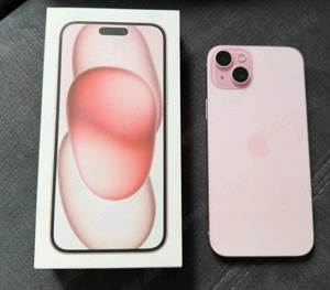 Apple iPhone 15 Rosa plus 128GB mit Akkukapazität : 100% plus Verpakung