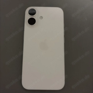 Apple iPhone 16 white  plus 128GB mit Verpakung und rechnung + garantie 