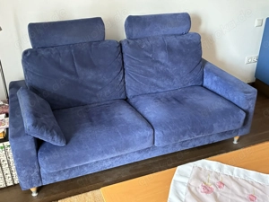 Sofa, Couch + Kopfstützen + Kissen