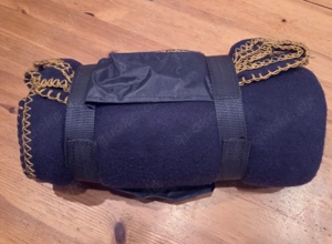 Fleecedecke Polyester m.Trageband 1.80x1.20m Dunkelblau                                             