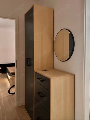 Moderne Flurkommode + Hochschrank - Maßanfertigung