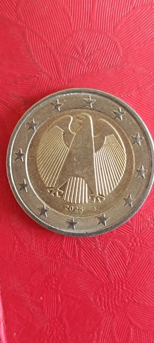 2 Euro 2025 j  Deutschland Adler 