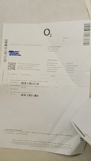 iPhone 17 pro max 256 gb Silber