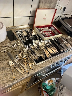 100er Silber Besteck Konvolut 10,4kg