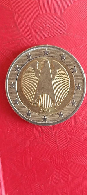 2 Euro 2025 j Deutschland Adler 