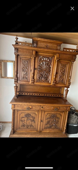 Massiv-Holz Schrank-Antiquität