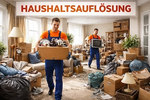 Entrümpelung & Haushaltsauflösung   schnell & zuverlässig
