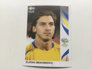 Panini FIFA Fußball Weltmeisterschaft 2006 Sticker Zlatan Ibrahimovic 