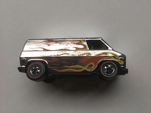 Hotwheels Redliner Vintage Sammler Modell Chrome Flame Van
