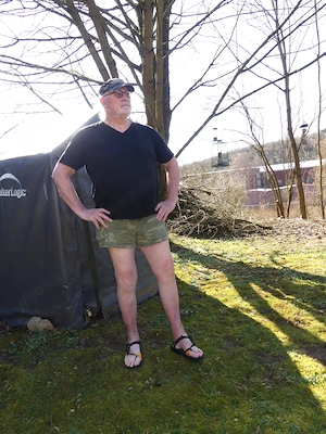 Ich mag Frauen Füße, auch große