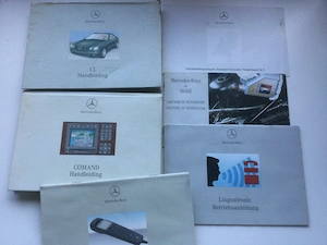 Mercedes Benz CL Modell Anleitungen Betriebsanleitungen