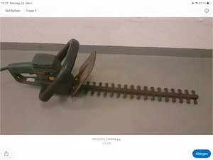 Heckenschere Bosch elektrisch