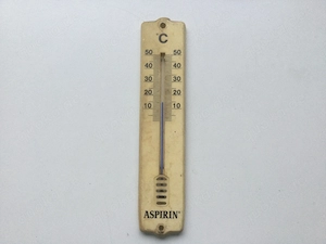 Sammler Werbeschild Thermometer Vintage 60er Jahre 