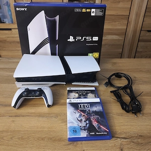 Playstation Sony 5 Pro Konsole sony PS5 pro plus 2TB Speicher mit star war und clair obscur neue
