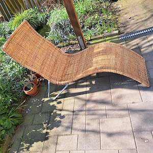 Liegestuhl aus Ratan