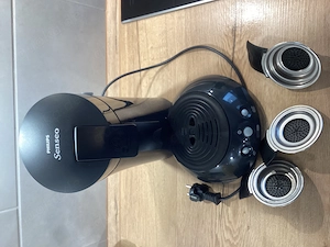 Philips Sense schwarz mit Padhaltern