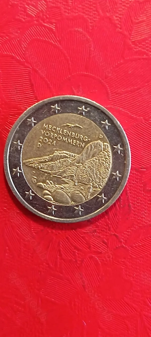 2 Euro 2024 d Mecklenburg Vorpommern Deutschland 