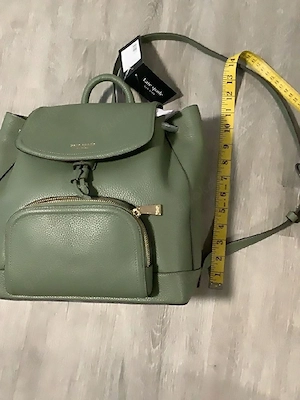 Kate Spade Leder Medium Flap Rucksack  Bild 4