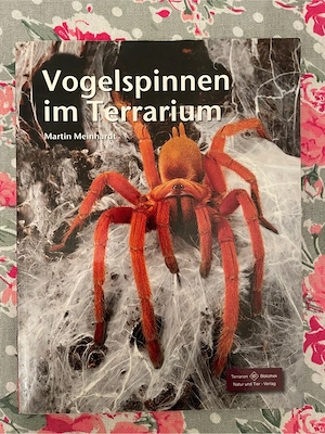 Vogelspinnen Buch Martin Meinhardt