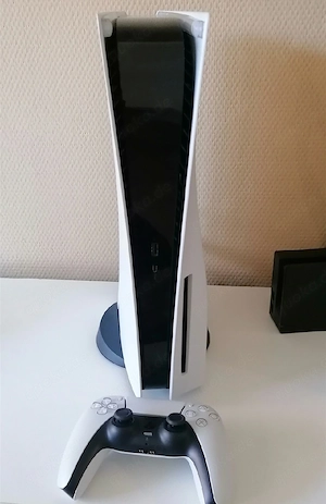 Ps5 Disc Edition mit Controller und LED Beleuchtung 