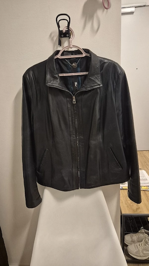 Lederjacke 