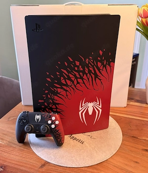 PlayStation 5 Spider Man 2 sony PS5 Konsole mit verpakung und controller 
