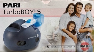 PARI TurboBOY S Inhalator Vernebler Tur Kinder und die Familie
